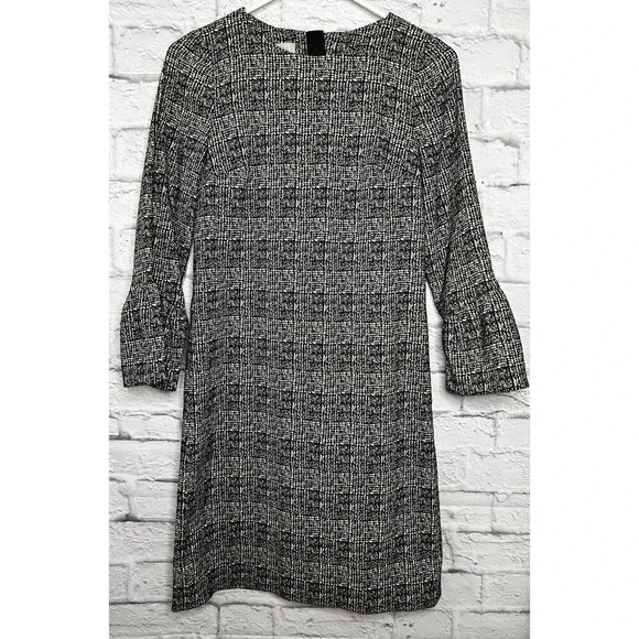 Hobbs London Black Cream Shift Dress size 2. - Picture 1 of 9